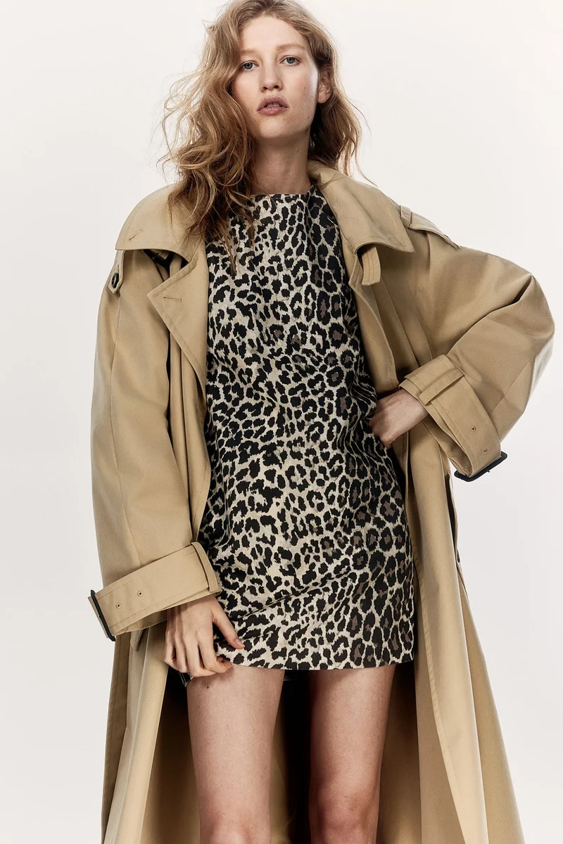 H&M Sleeveless twill dress