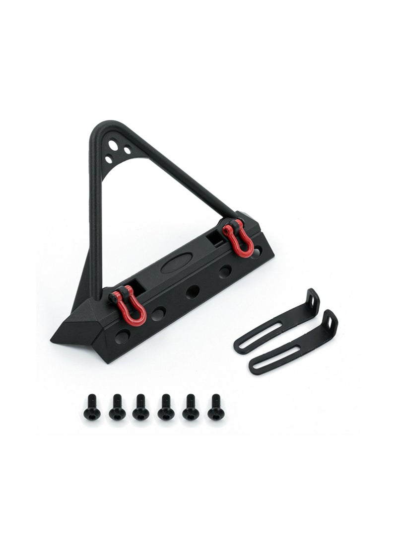 Aluminum Alloy Front Bumper Compatible with 1/10 TRX4 Axial SCX10 90046 SCX10 III AXI03007 AXI03003 RC Car  - Image 1
