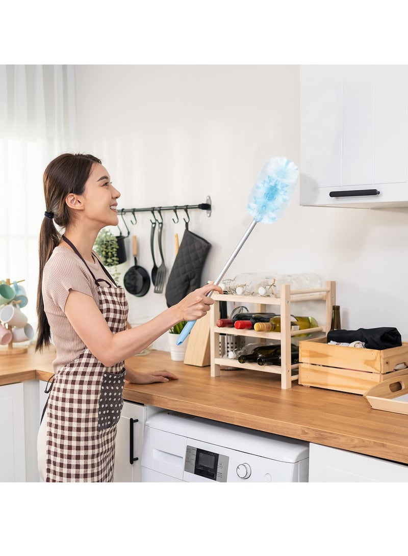 Barakah Refill Duster, 50PCS Duster Refills Bulk Disposable Replacement Duster Refills Replacement Head for Cleaning Home, Office, Blinds, Ceiling Fans, Furniture - Image 2