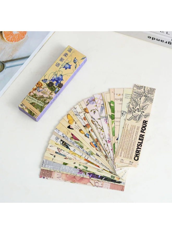 YOSCO Vintage Style Bookmarks for Women Men, 30PCS (Gentle Whisper) - Image 5