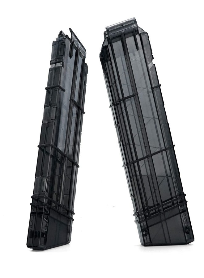 TORMEN Quick Reload Ultra Clip,12-Darts Magazines Compatible for Nerf Ultra Magazine (Black Transparent, 2PCS - Image 1