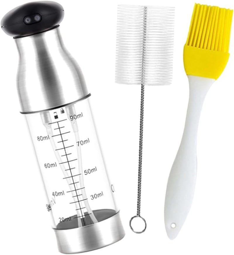 Unomor Press Type Oil Sprayer Reusable Kitchen Oil Dispenser For Cooking Bbq And Outdoor Use - Image 2