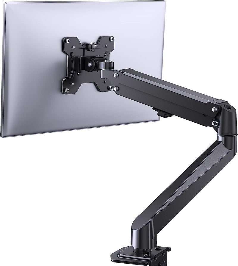 Fh Single Screen Stand, Gas Spring 13-32 Inch Monitor Arm, Bearing 2-9Kg Monitors, Vesa 100X100Mm, Tilt Swivel & Rotate For Home Office - Image 1