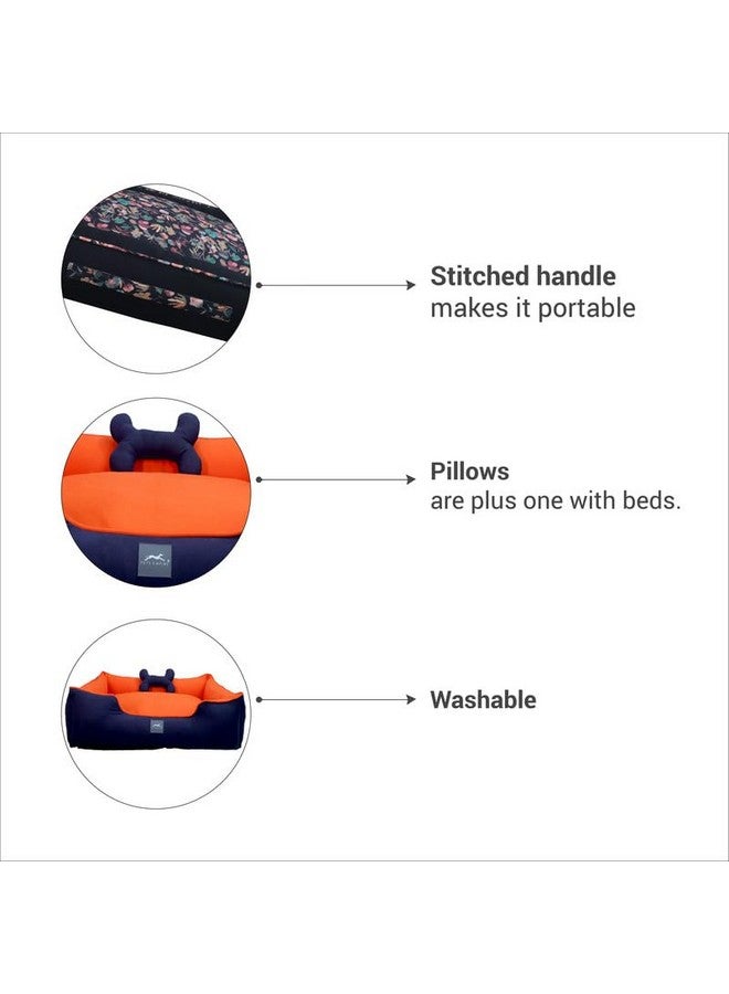 بتس إمباير سرير بتصميم عرقي من البوليستر فائق النعومة للكلاب والقطط - Image 5