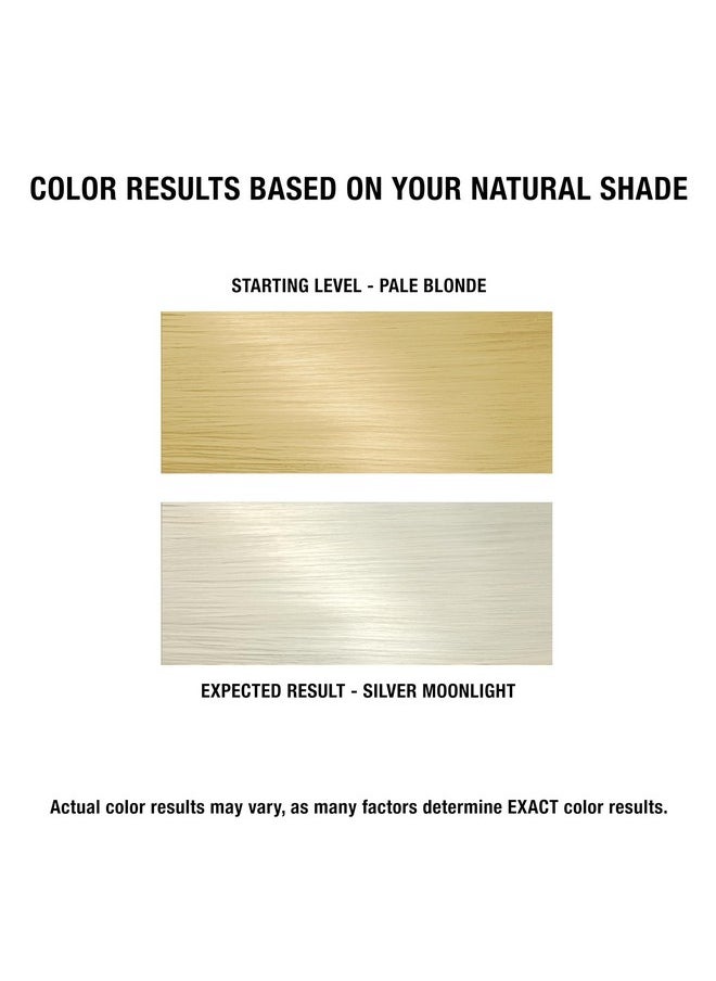 AGE beautiful Ultra Bond 5Minute Express Toner Strengthens & Protects 2X Shinier Hair Builds Bonds W/Arginine For Cool Silverblonde Results Silver Moonlight 2 Fl Oz  - Image 4