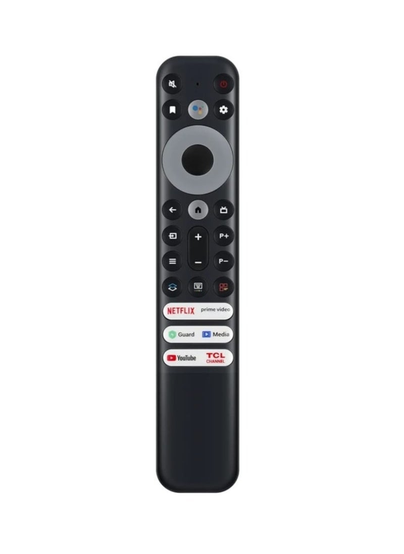 ELTRAZONE Voice Remote Control Compatible for TCL 8K QLED 4 Series 4k UHD LED Smart Android Televisions with Netflix YouTube Guard Media Prime Video TCL Channel Apps - Image 2