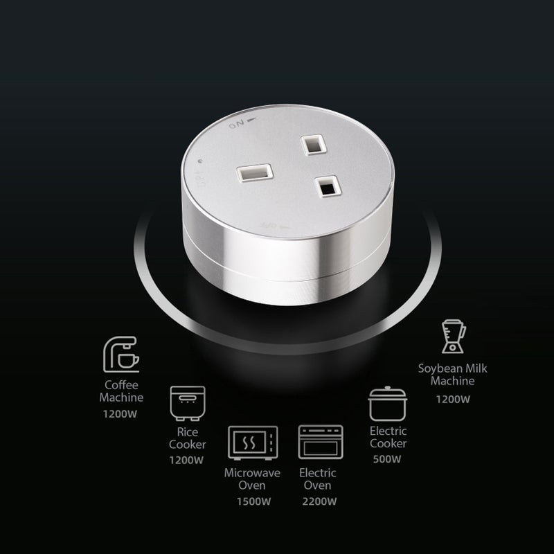 Track Sockets Power Track Socket Outlet Electric Mobile Track Socket Power Track Adapter for Office Kitchen and Living Room - Image 5