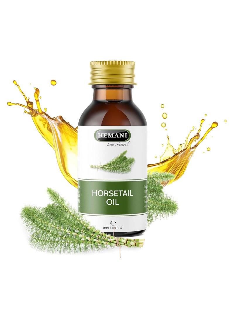 Hemani Horsetail Oil - Supports Hair Growth - Improves Bone Health - 30 ml - Image 1