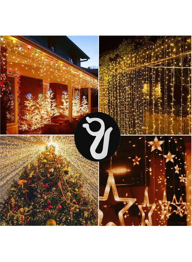 Brightown 200 Pack Mini Christmas Light Clips for Gutters, Shingles and Outdoor Decor - Xmas Decoration Hanging Clips for String Lights - Image 5