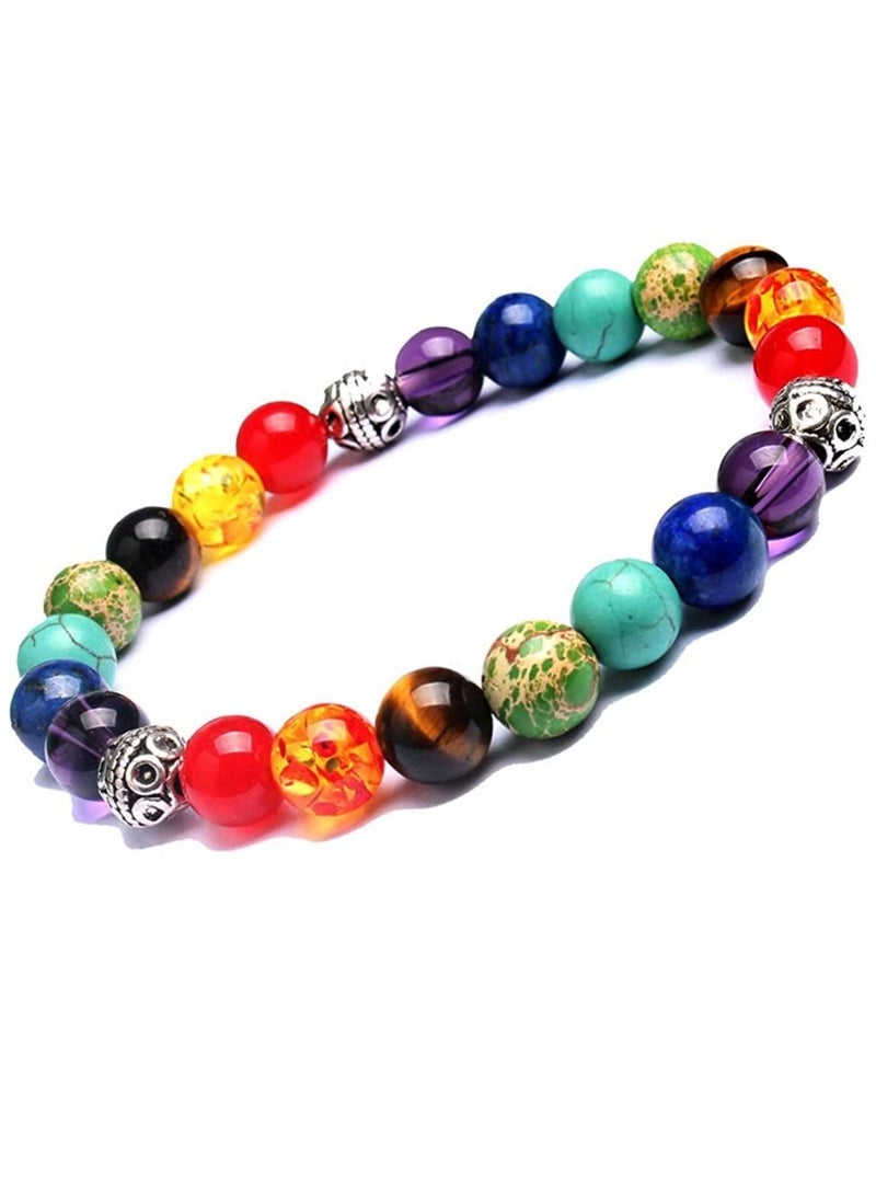 Reiki Meditation Healing Charm Bracelet for Women (Multi-Colour) - Image 1