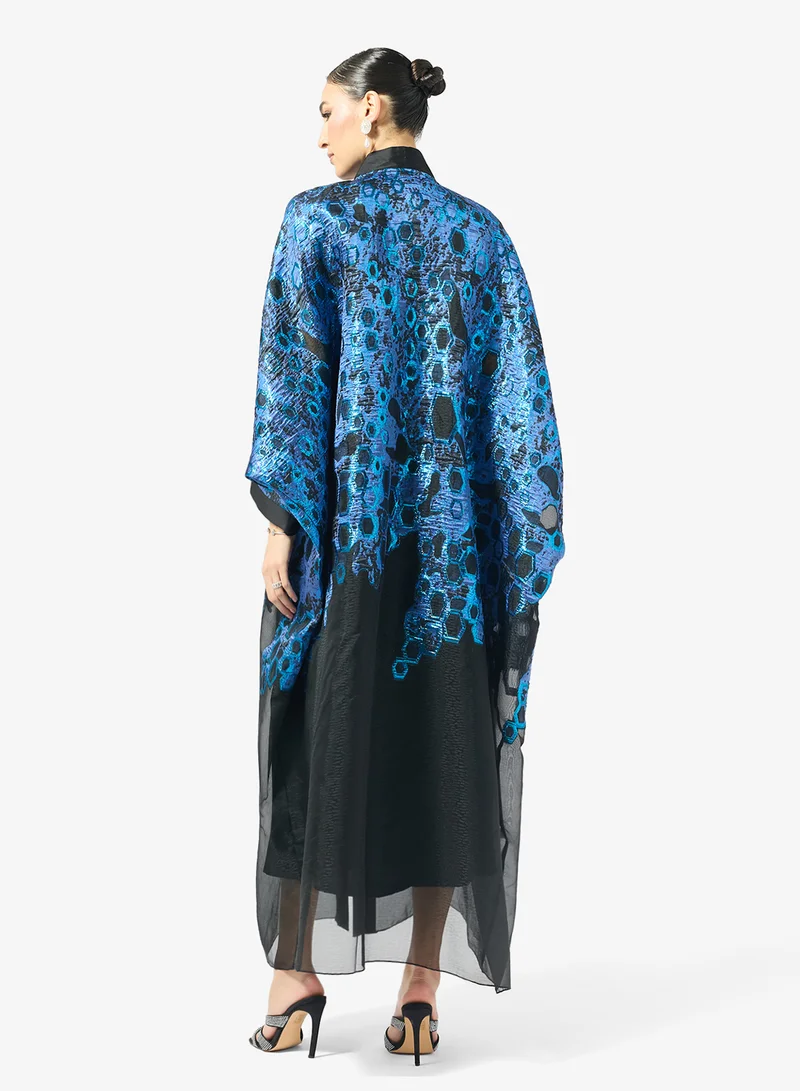 Golden Apple Organza Abaya
