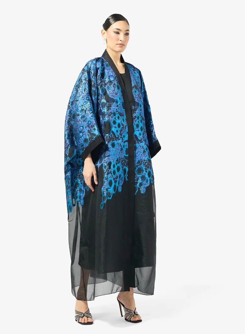Golden Apple Organza Abaya