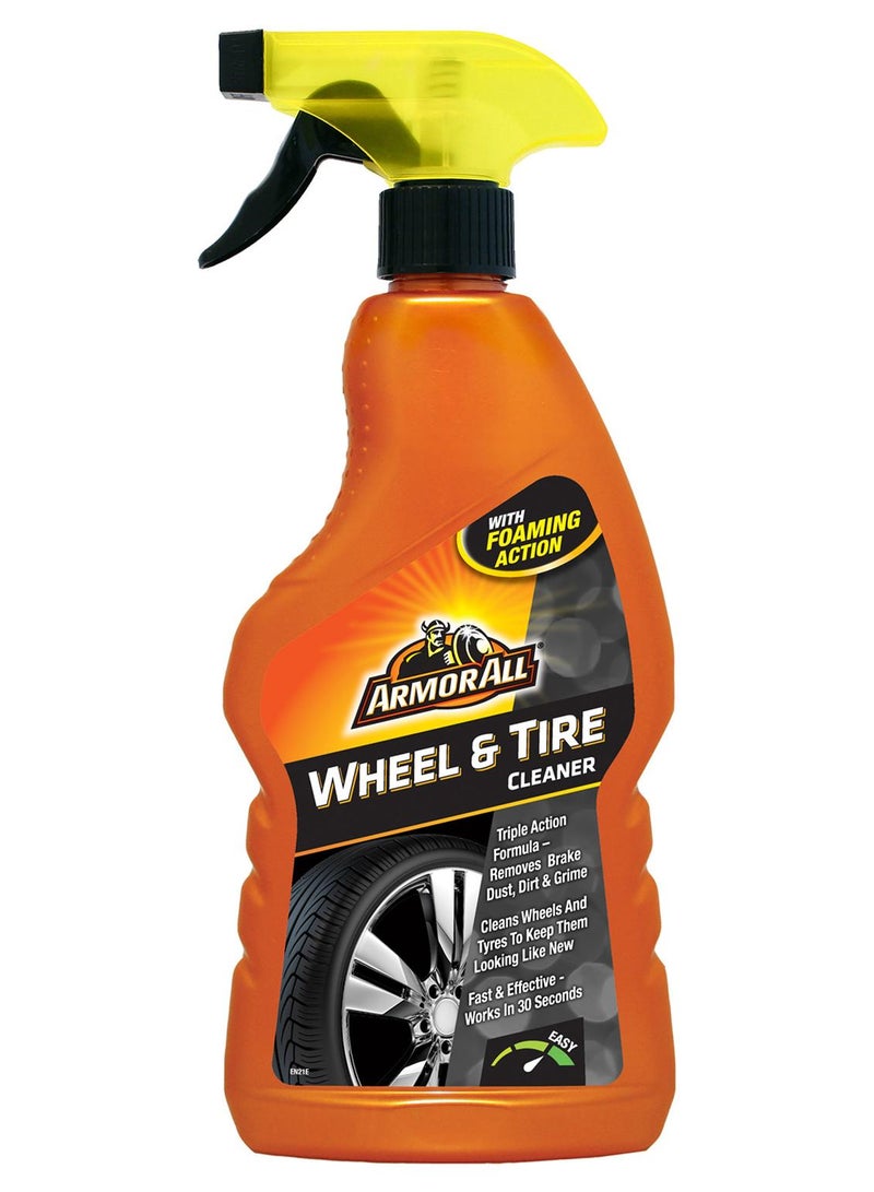 ARMOR ALL Wheel And Tire Cleaner 500Ml, Removes Stubborn Dirt And Grease, 1 Piece - Image 1