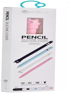 Coteetci Coteetci (1-A) Pencil 1 Silicone Cover, Stylus Kitty Cartoon Pen Case Sleeve For Apple Pencil 1 - Pink 