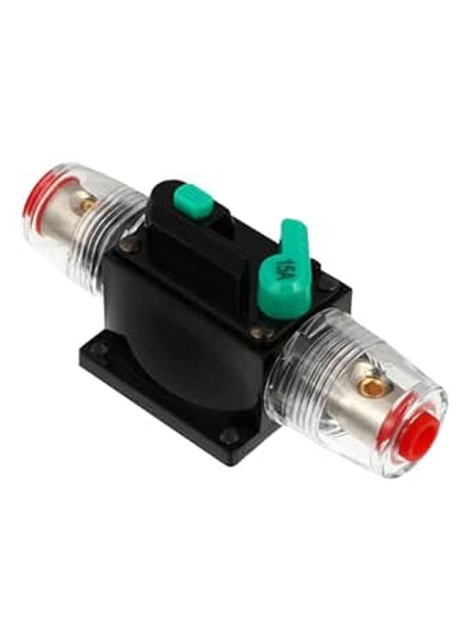 Garneck Stereo Audio Circuit Breaker Fuse For Car Reset Switch Easy Overload Protection - Image 1