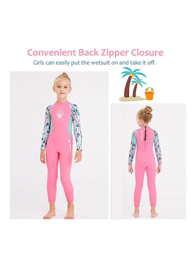 اليشمك ملابس سباحة حرارية سريعة الجفاف من قطعة واحدة Small - Image 3