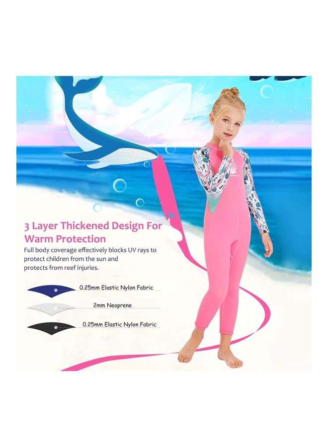 اليشمك ملابس سباحة حرارية سريعة الجفاف من قطعة واحدة Small - Image 2