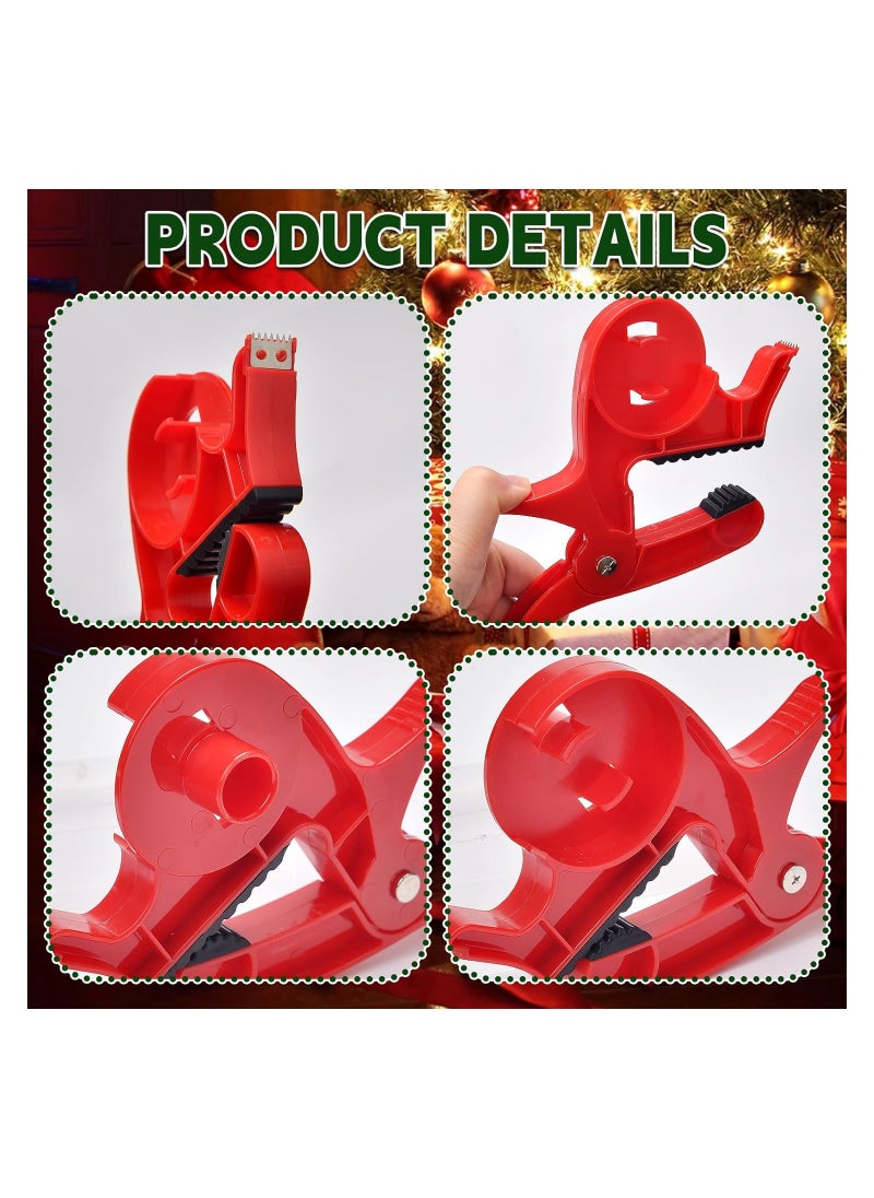 SYOSI - Wrapping Paper Cutter, 2pcs Gift Wrap Cutter, Paper Cutter, Tabletop Gift Wrapping Tool with Tape Dispensers, Gift Wrap Table Clamps Fits Any Size Roll, Most Tables, Wrap, Aluminum Foil, Kraft Paper - Image 1