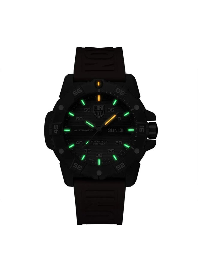 Luminox Men's Analog Round Shape Rubber Wrist Watch XS.3875 - 45 Mm  - Image 2