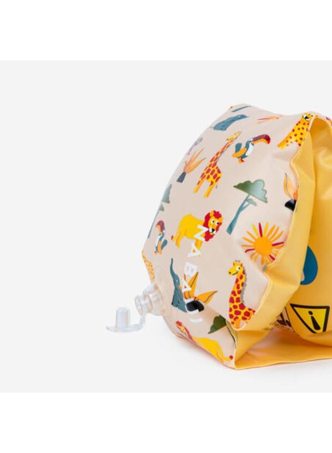 NABAIJI Kids pool armbands 11-30 kg "SAVANE" beige print  - Image 4