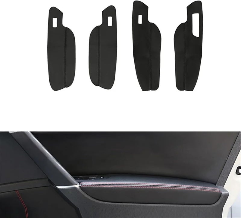 QASULER Microfiber Leather Armrest Cover for VW Golf MK7 - Image 4