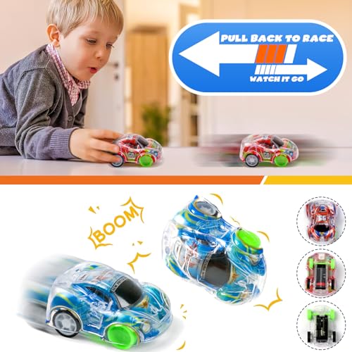 Buauty 100 Pcs Toy Cars Mini Pull Back Cars Party Favors for Kids Small Racing Car Carnival Prizes Classroom Rewards Pinata Stocking Goodie Bag Stuffers Birthday Toys for Toddler Girls Boys - Image 5