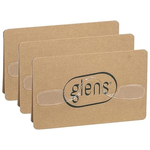 glens Unisex Armless Reading Glasses - 3 Reading Glasses Men & Women Emergency Lightweight Pocket Ultra Thin Readers (3 Pack ECO, +2.0) - Image 1