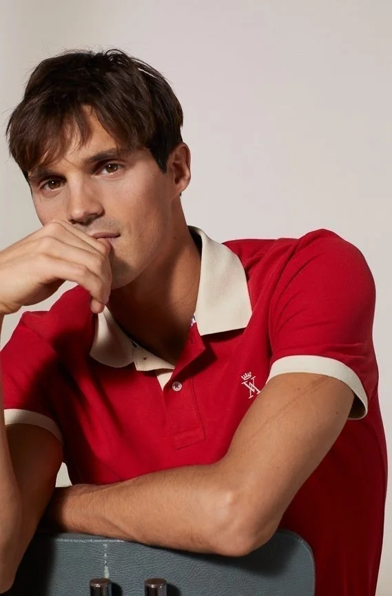 Vicomte A. Perry Red Polo