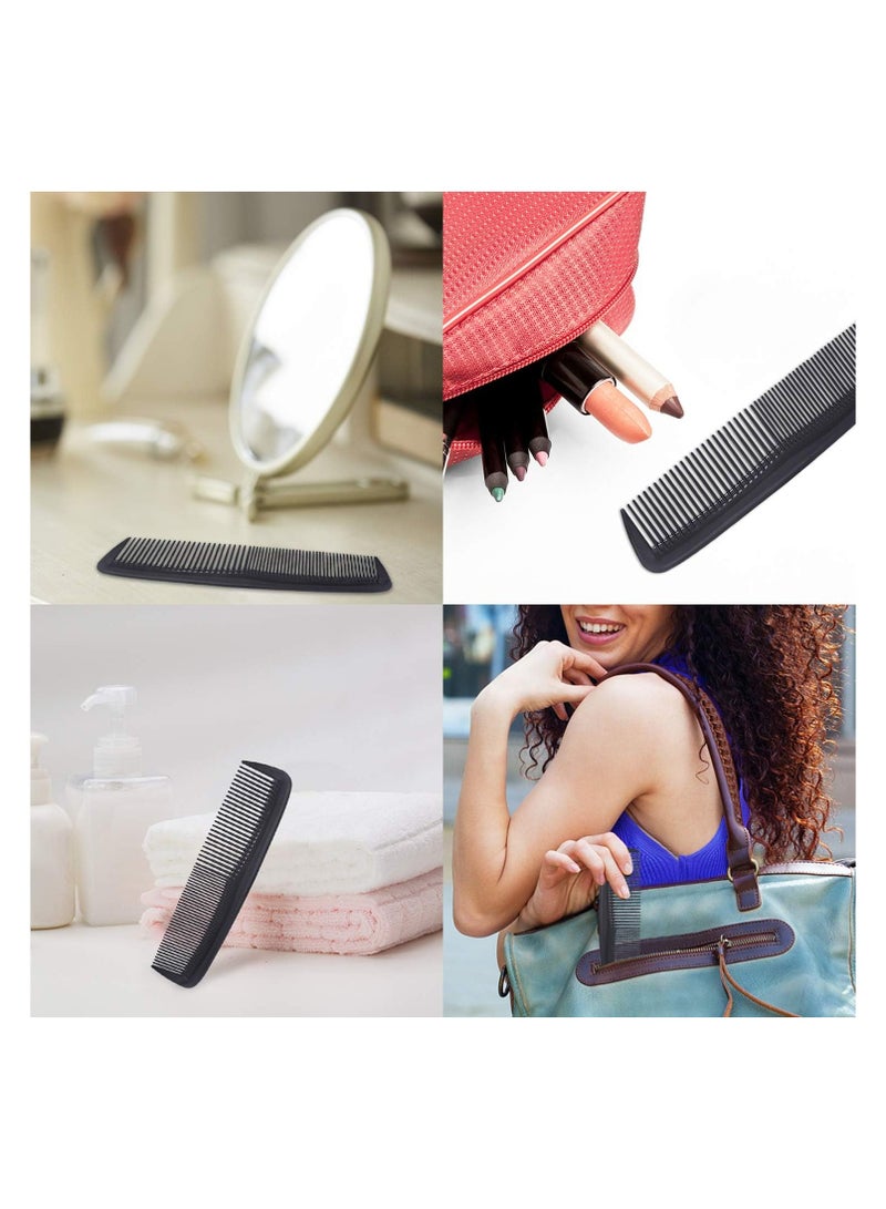 Hair Combs Plastic Pockets Combs Fine and Standard Dental Hair Cutting Comb Fine Dressing Styling Combs Hairdressing Salon Comb for Women Men Hair Care Tools - Image 2