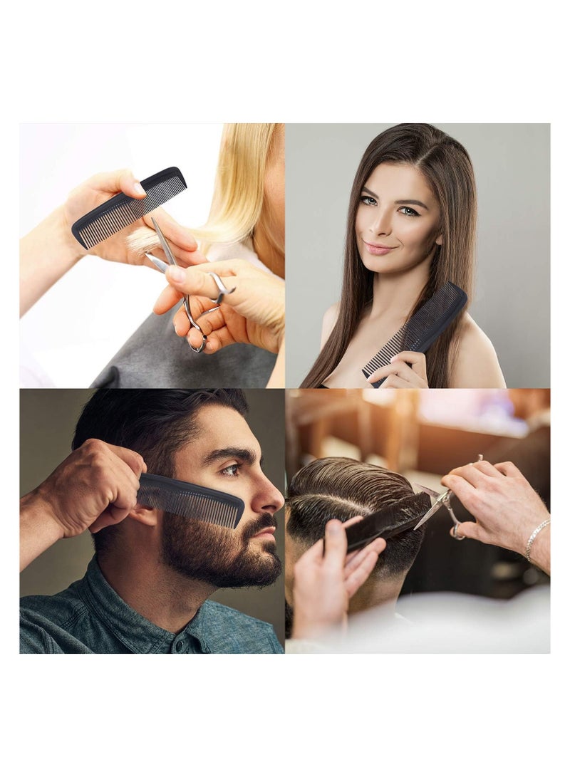 Hair Combs Plastic Pockets Combs Fine and Standard Dental Hair Cutting Comb Fine Dressing Styling Combs Hairdressing Salon Comb for Women Men Hair Care Tools - Image 3