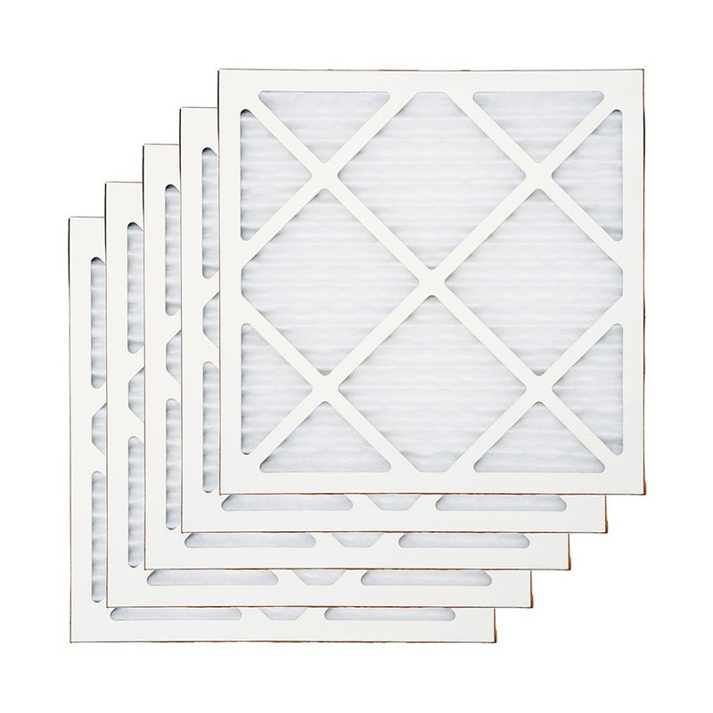 BlueDri Air Scrubber Stage 1 Protective Pre Filter for Air Purifiers Negative Air Machine Water Damage Restoration Equipment Construction Debris 5Pack White ASPF