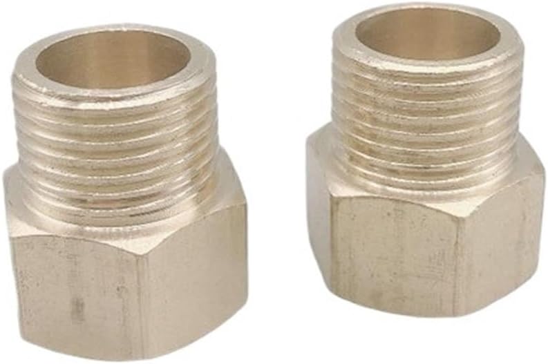 Brass Pipe Fitting Hex Bushing Adapter DN32 Female To DN20 Male Thread - Image 1
