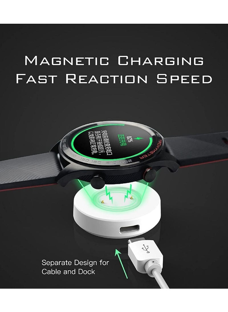 Huawei Watch GT Charger Cable with 1M USB Cable and Charging Base for Huawei Watch GT or Honor Watch - Image 2