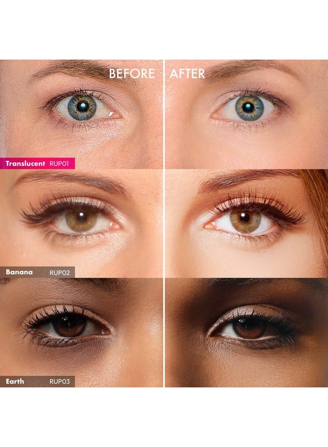 روبي كيسيز بودرة روبي كيسز سريعة التحضير للعينين - بودرة نباتية خالية من القسوة لتفتيح العيون ومكياج خالٍ من التلطخ (شفافة) - Image 5