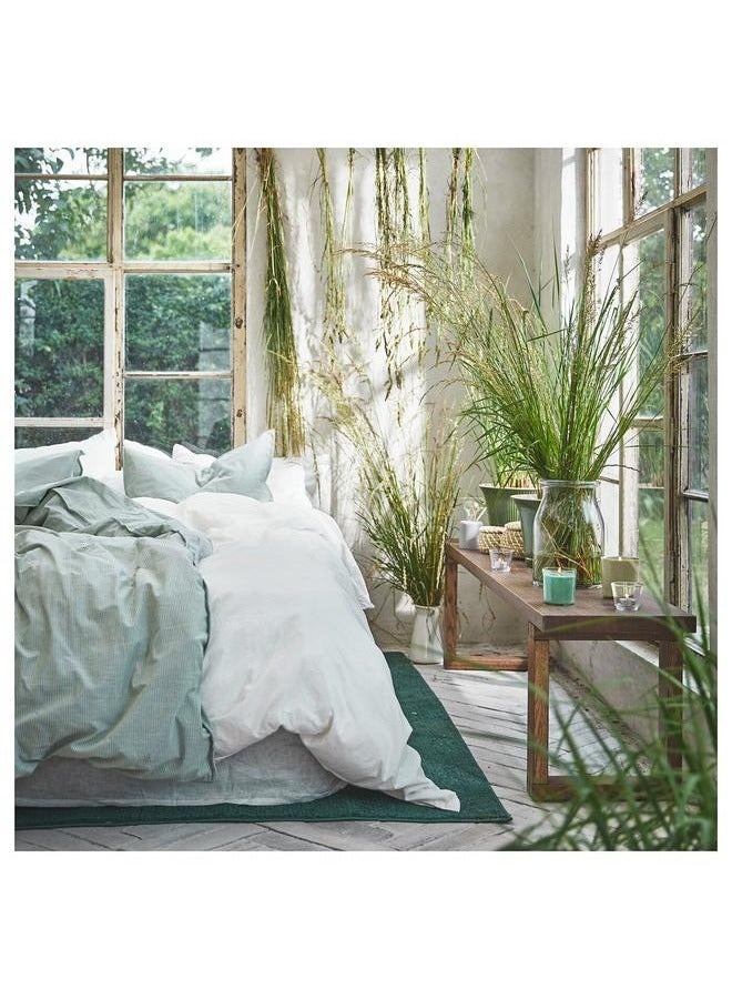 co arma Scented candle in a glass, fresh grass/light green - Image 3