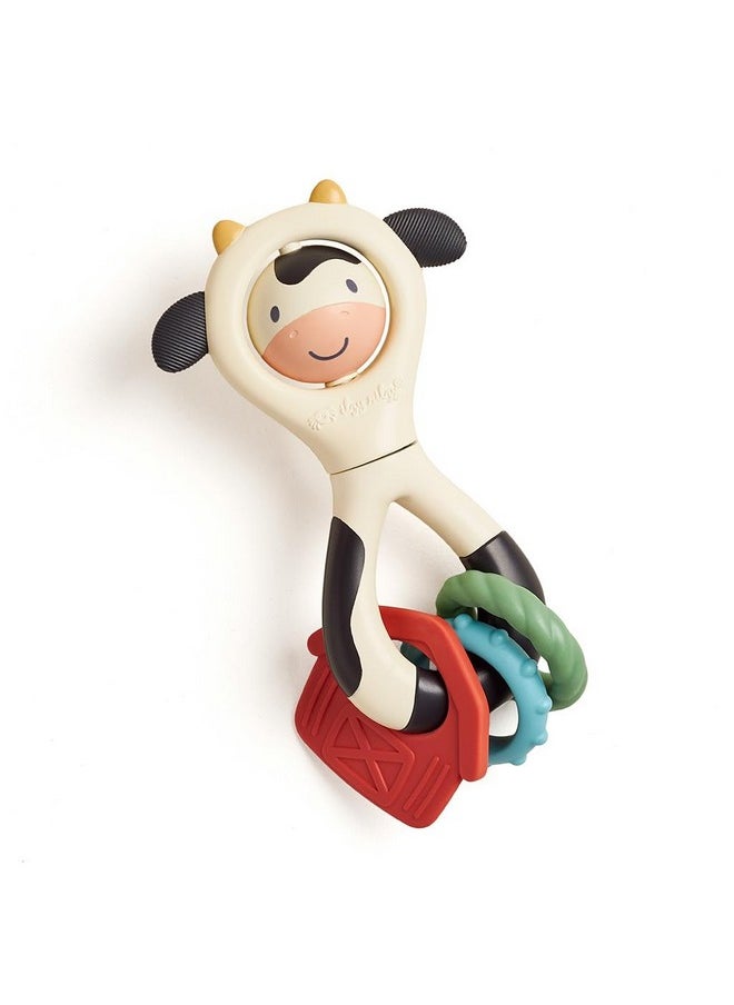 Itzy Ritzy Itzy Ritzy Spinner Rattle (Cow)  - Image 1