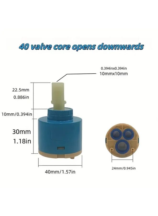 Model 35 Premium Ceramic Core Faucet Valve Replacement For Kitchen Sink Shower - Image 4