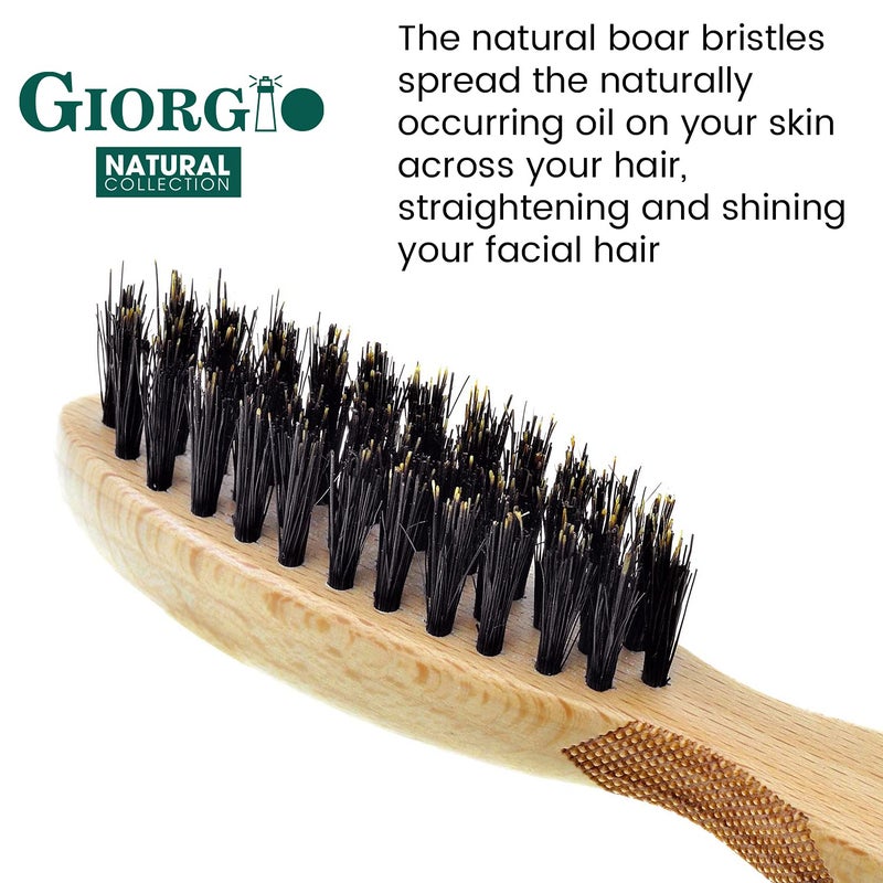 Giorgio G57 Extra Small Men's Fine Tooth Beard and Mustache Comb for Facial Hair Grooming and Styling. Wallet Pocket Comb Beard Comb for Men, Handmade, Saw-Cut and Hand Polished - Image 3