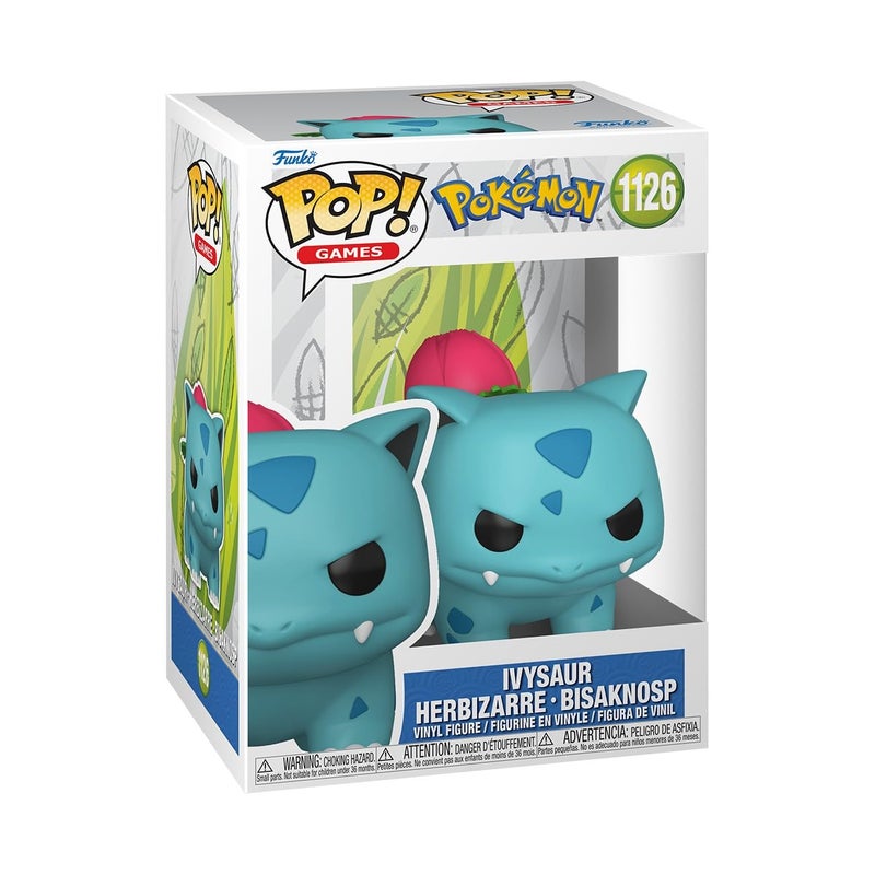 Funko Pop! Games: Pokemon - Ivysaur - Collectable Vinyl Figure - Gift Idea - Official Merchandise - Toys for Kids & Adults - Video Games Fans - Model Figure for Collectors and Display - Image 1