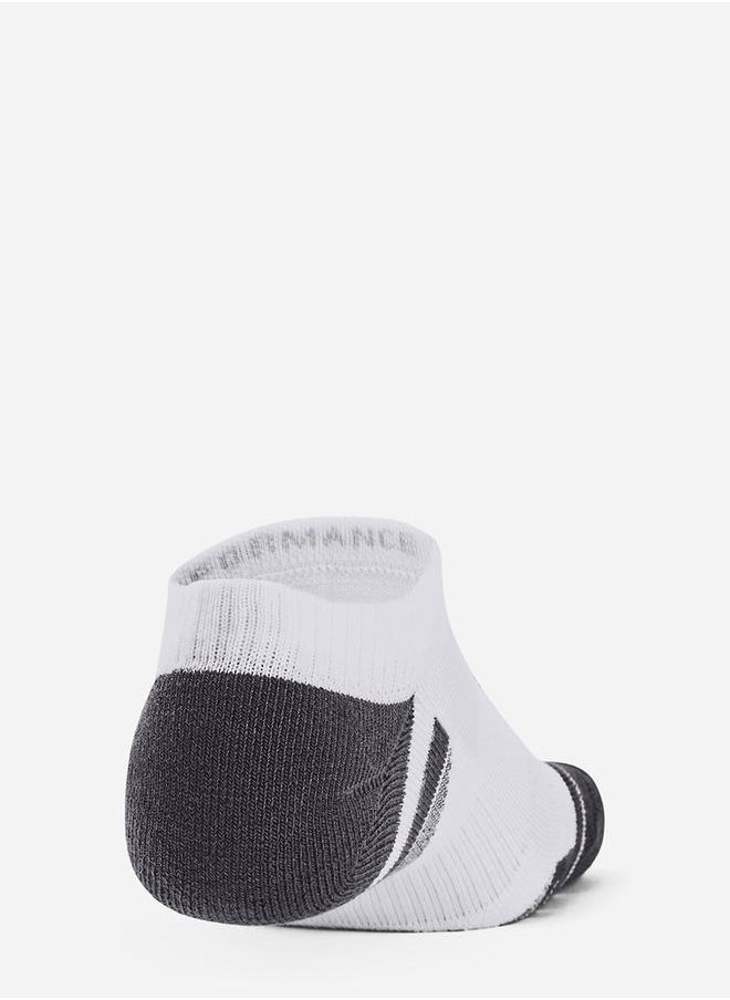 UNDER ARMOUR - مجموعة من 3 جوارب بطول الكاحل من Performance Tech - Image 1