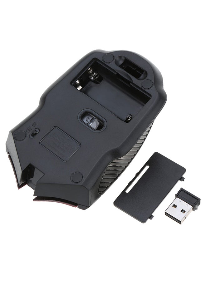 Halamodo 6-button 2.4G Wireless Transmission Mouse, 1600DPI (3 Levels)Office Mouse, Suitable for Desktop Notebooks,Mini Adapter Plug and Play - Image 5