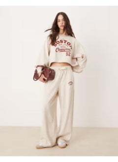 Miss Selfridge Graphic Cropped Sweatshirt  - Image 2