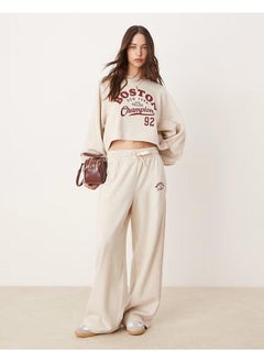 Miss Selfridge Graphic Cropped Sweatshirt  - Image 3