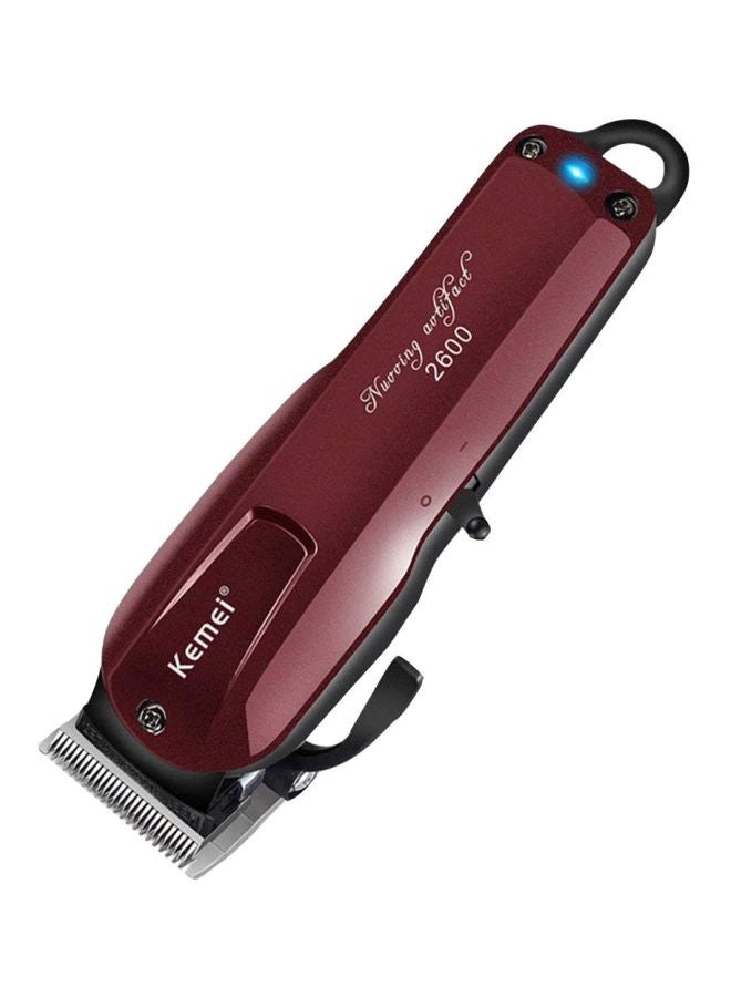 Kemei Km-2600 Electric Shaver With Hair Clipper Brown 7.48 x 1.77 x 1.77inch - Image 2