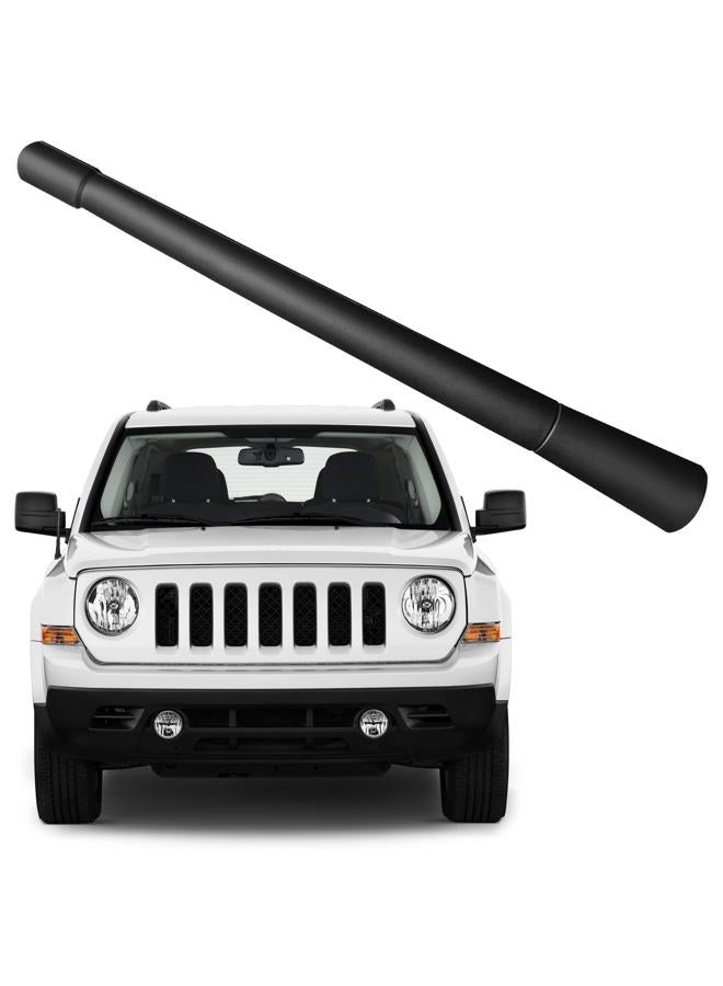 RooFox 7 Inch Antenna for Jeep Patriot (2007-2017), Jeep Patriot Antenna, Flexible Rubber Antenna Replacement Mast for Jeep Patriot 2007 2008 2009 2010 2011 2012 2013 2014 2015 2016 2017 - Image 1