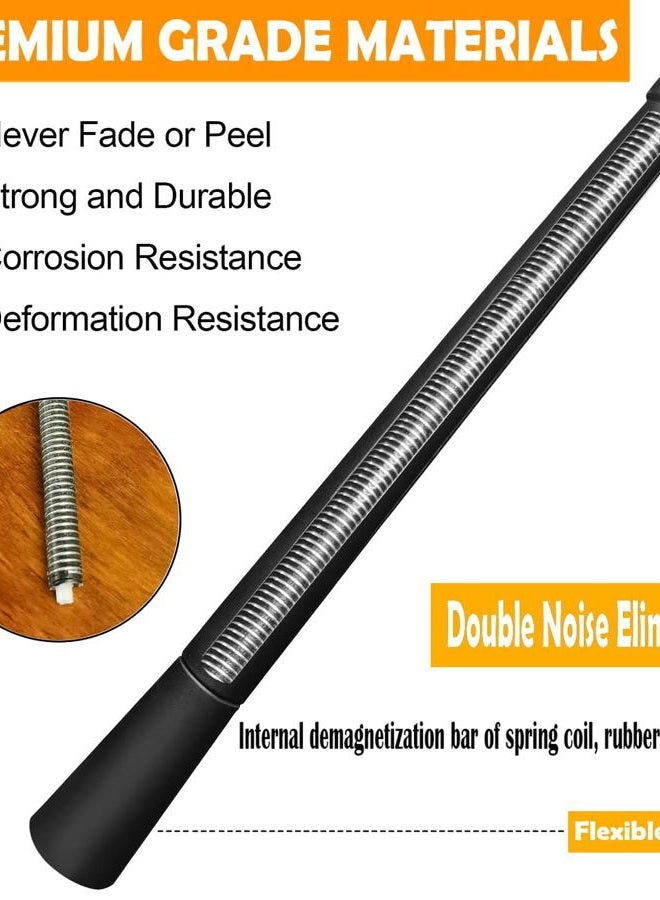 RooFox 7 Inch Antenna for Jeep Patriot (2007-2017), Jeep Patriot Antenna, Flexible Rubber Antenna Replacement Mast for Jeep Patriot 2007 2008 2009 2010 2011 2012 2013 2014 2015 2016 2017 - Image 3