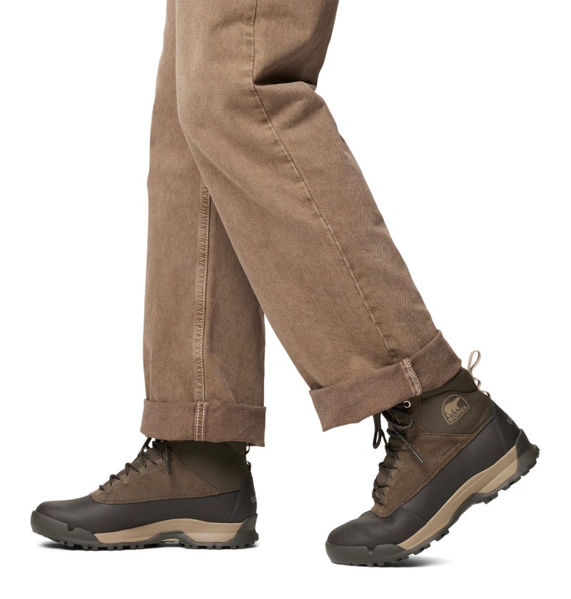SOREL Men's Buxton Lite Lace Plus Waterproof Boot - Major, Jet - 12 - Image 2