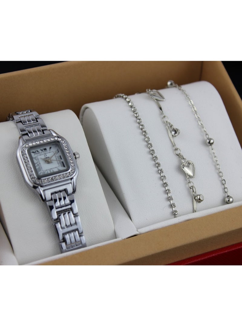 Reclaim with Argireline Women's evening watch set 