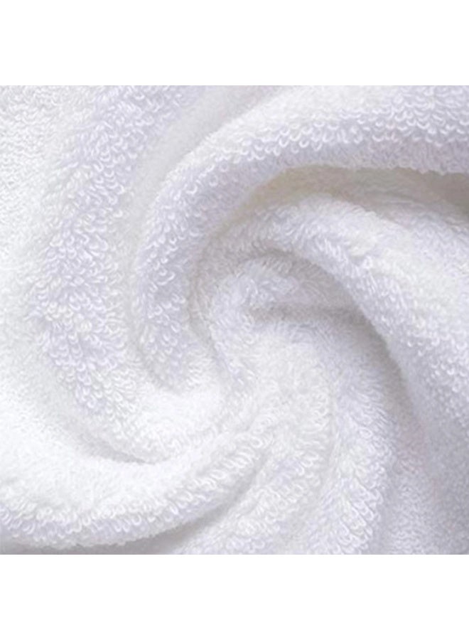 تى ام هوم فوطة حمام بيضاء فائقة النعومة من TM HOME – قطن طبيعي 100% بجودة فندقية فاخرة – امتصاص عالي وتجفيف سريع – ملمس حريري آمن على البشرة ومتانة تدوم طويلاً - Image 4