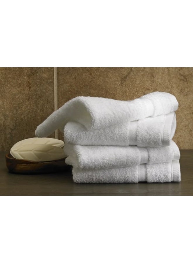 تى ام هوم فوطة حمام بيضاء فائقة النعومة من TM HOME – قطن طبيعي 100% بجودة فندقية فاخرة – امتصاص عالي وتجفيف سريع – ملمس حريري آمن على البشرة ومتانة تدوم طويلاً - Image 1